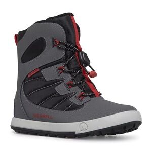Merrell Snow Bank 4.0 Waterproof Hiking Snow Boot Kids Size 12